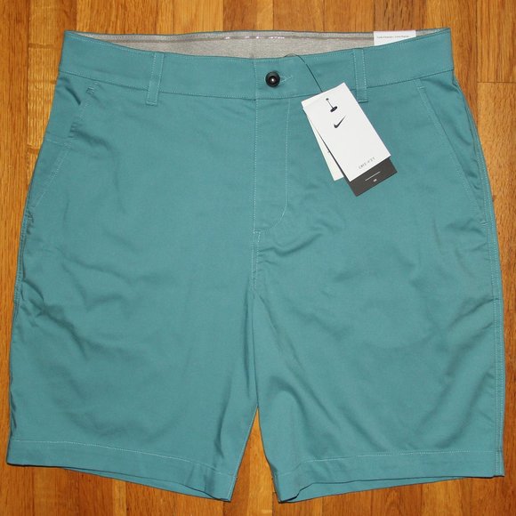 Nike Dri-Fit UV Chino Golf Shorts Mens 40 Green - Picture 1 of 7